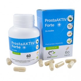 ProstaAKTIV Forte Plus 60 capsule Tinture, oli e vitamini